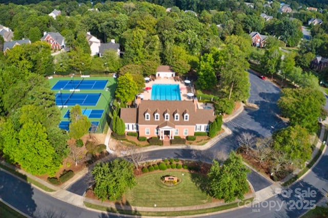 aerial view
