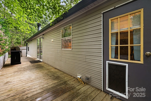 15 Robin Ln, Asheville, NC 28806 - view of wooden deck