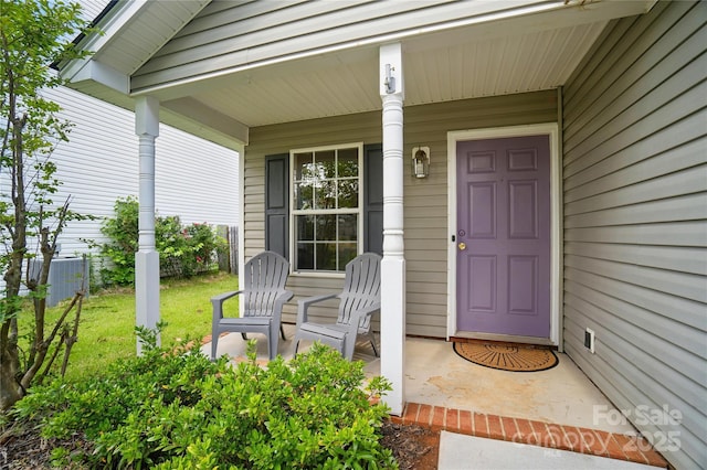 1162 Willet Dr, Rock Hill, SC 29732 - entrance to property with covered porch and central AC