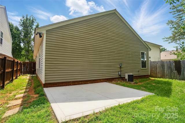 1162 Willet Dr, Rock Hill, SC 29732 - view of side of property with a patio area and central AC