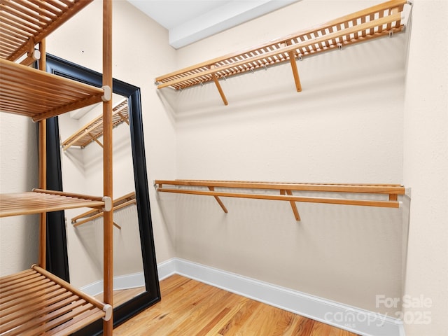 33 Village Pointe Ln, Asheville, NC 28803 - spacious closet with wood finished floors