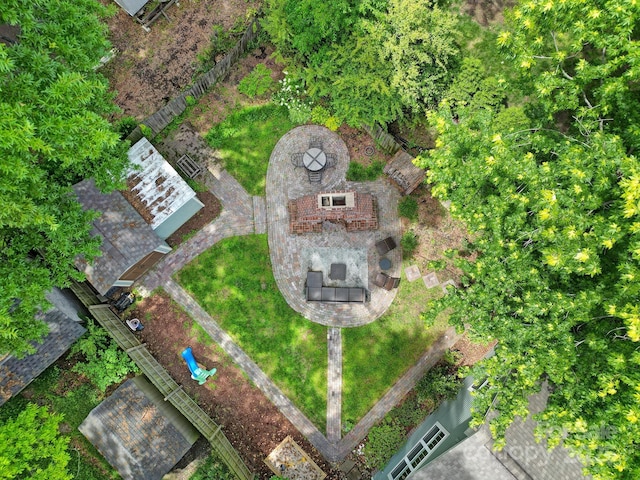 bird's eye view