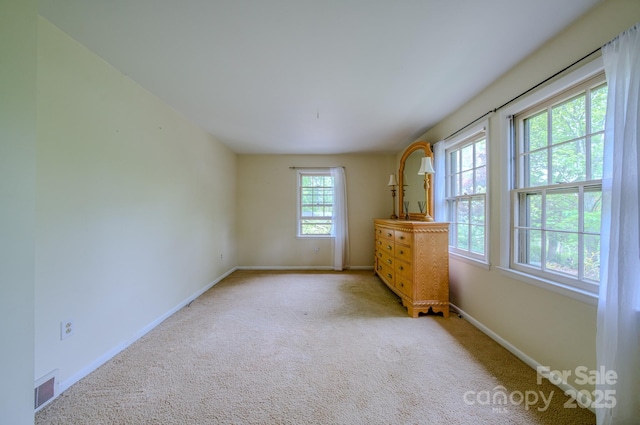 6 Chipmunk Cove Rd, Asheville, NC 28804 - unfurnished bedroom with baseboards, visible vents, and carpet floors