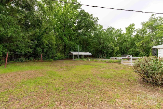 view of yard