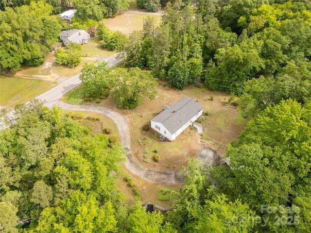 aerial overview of property's location