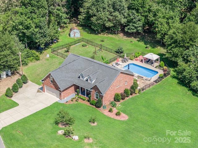 600 Old Hardin Rd, Dallas, NC 28034 - drone / aerial view