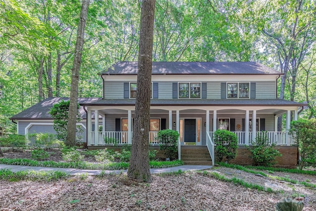 2310 Vestry Pl, Charlotte, NC 28270 - view of front of property with covered porch