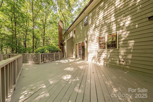 2310 Vestry Pl, Charlotte, NC 28270 - view of wooden terrace