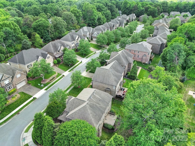 5633 Open Book Ln, Charlotte, NC 28270 - aerial view of residential area
