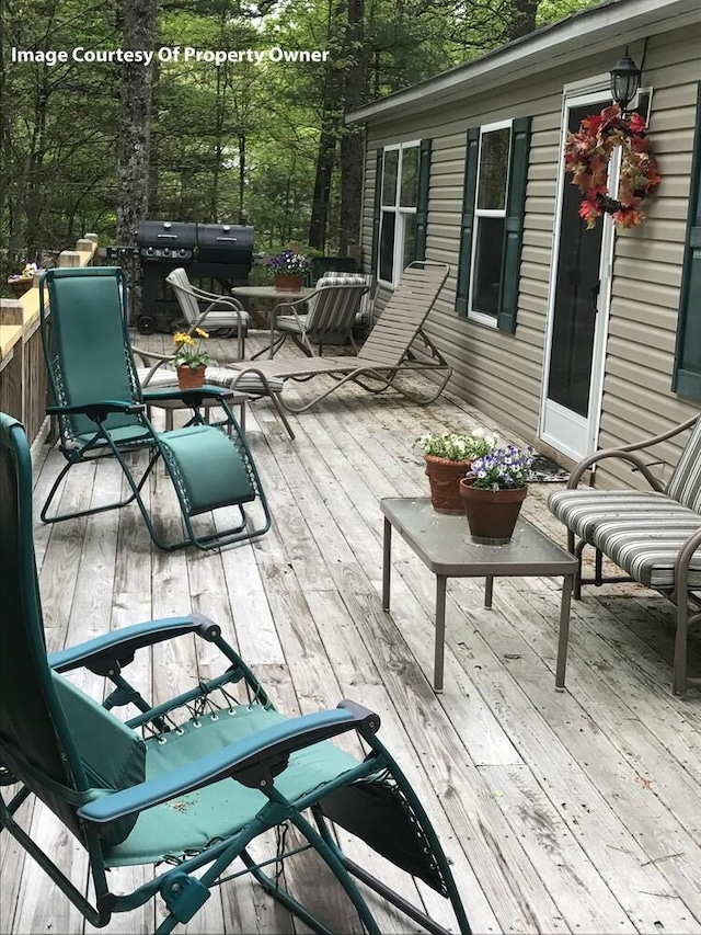 20 Howell Rd, Brevard, NC 28712 - view of wooden terrace