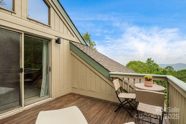 61 Ivy Ridge Rd, Burnsville, NC 28714 - view of wooden terrace