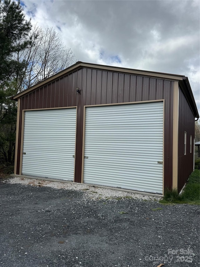 7348 Joe Johnson St, Newland, NC 28657 - view of detached garage