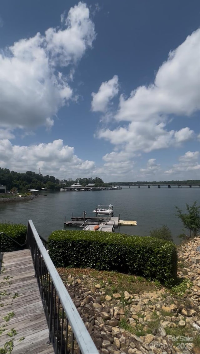 16108 Woolwine Rd, Charlotte, NC 28278 - dock area featuring a water view