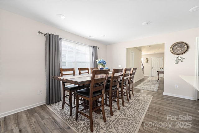 2754 Legacy Ridge Ln, Catawba, NC 28609 - dining space with wood finished floors and baseboards
