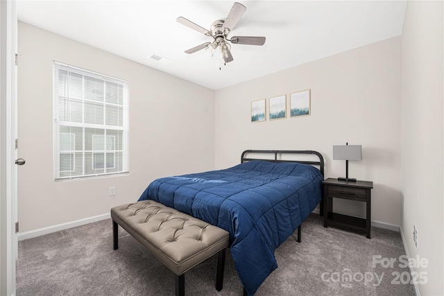 2754 Legacy Ridge Ln, Catawba, NC 28609 - carpeted bedroom featuring baseboards and ceiling fan