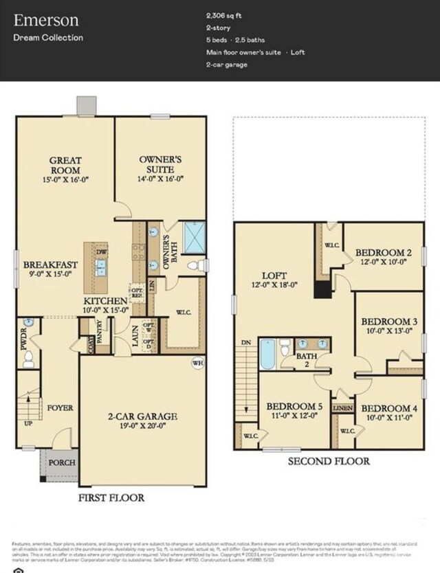 2754 Legacy Ridge Ln, Catawba, NC 28609 - room layout