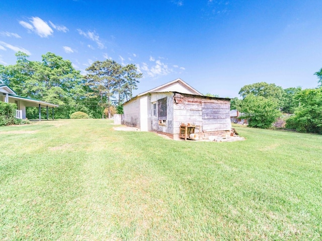 1470 Hilltop St, Albemarle, NC 28001 - view of yard