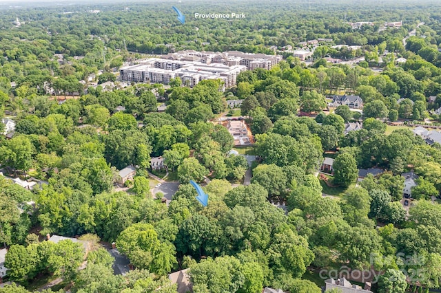 4316 Old Saybrook Ct, Charlotte, NC 28211 - drone / aerial view of a heavily wooded area
