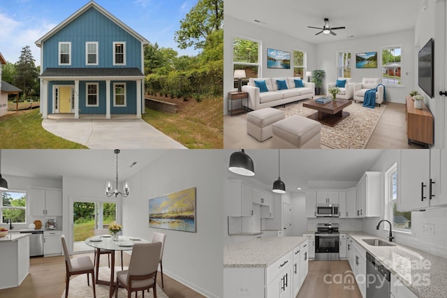 518 Herms Ave, Mount Holly, NC 28120 - view of a document with a collage of images