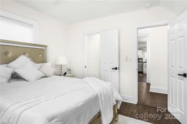 900 Gales Ave, Winston Salem, NC 27103 - bedroom with baseboards and wood finished floors