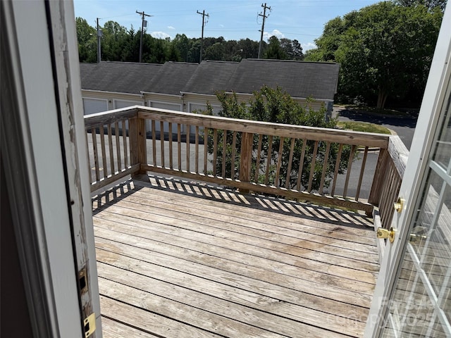 view of deck