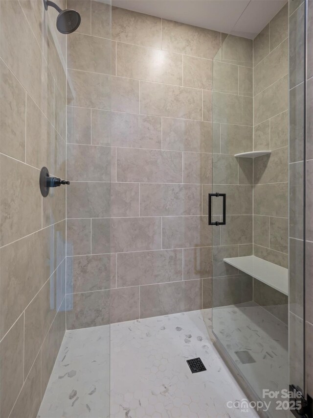109 Ashley Ct, Mill Spring, NC 28756 - full bathroom featuring a stall shower