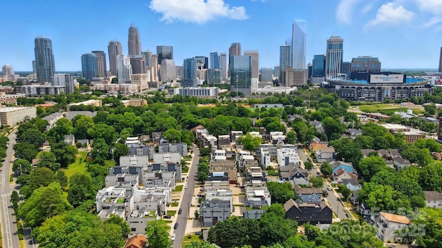 945 Westbrook Dr Unit A, Charlotte, NC 28202 - bird's eye view of skyline
