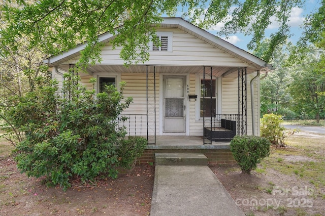 409 Rosemont Ave, Kannapolis, NC 28081 - view of front facade featuring covered porch