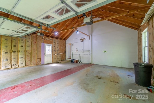 910 Hannah Mountain Rd, Otto, NC 28763 - garage with a garage door opener