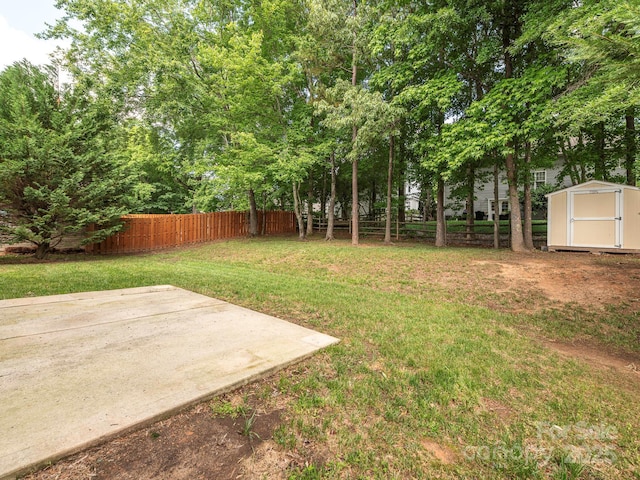 3626 Cole Mill Rd, Charlotte, NC 28270 - view of yard with a shed, a patio, and an outbuilding