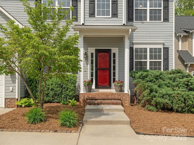 view of entrance to property
