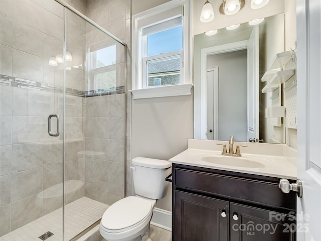 709 Cavesson Way, Monroe, NC 28110 - bathroom with vanity and a shower stall