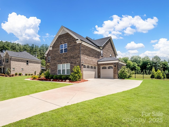 709 Cavesson Way, Monroe, NC 28110 - view of property exterior featuring brick siding and driveway
