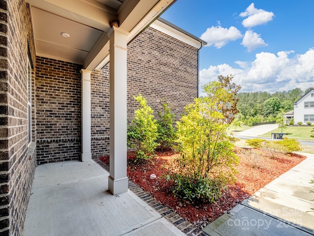 709 Cavesson Way, Monroe, NC 28110 - entrance to property with brick siding