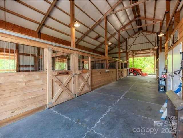view of stable