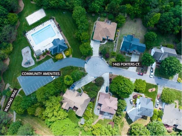 1465 Porters Ct, Concord, NC 28025 - aerial view of property's location
