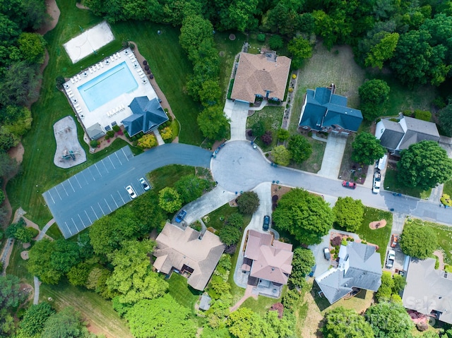 1465 Porters Ct, Concord, NC 28025 - aerial view of property and surrounding area featuring nearby suburban area