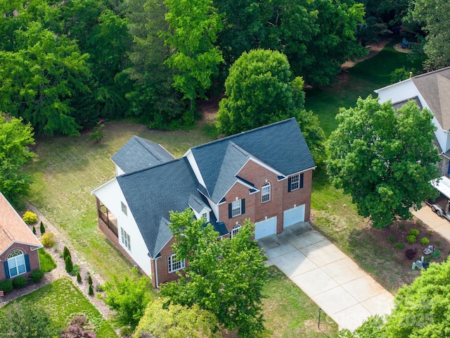 1465 Porters Ct, Concord, NC 28025 - aerial view of property and surrounding area