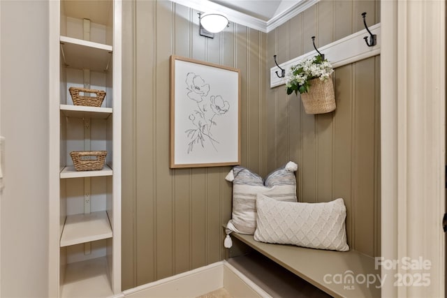 view of mudroom