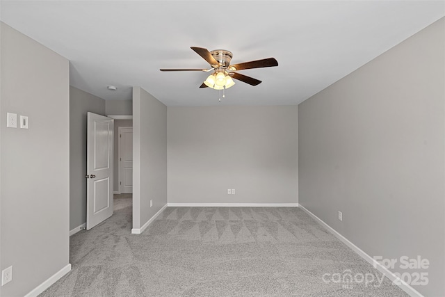 10906 Charmont Pl, Huntersville, NC 28078 - unfurnished bedroom with carpet floors, baseboards, and a ceiling fan