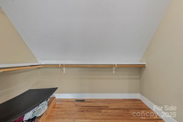 38 Unadilla Aly, Asheville, NC 28803 - spacious closet featuring wood finished floors