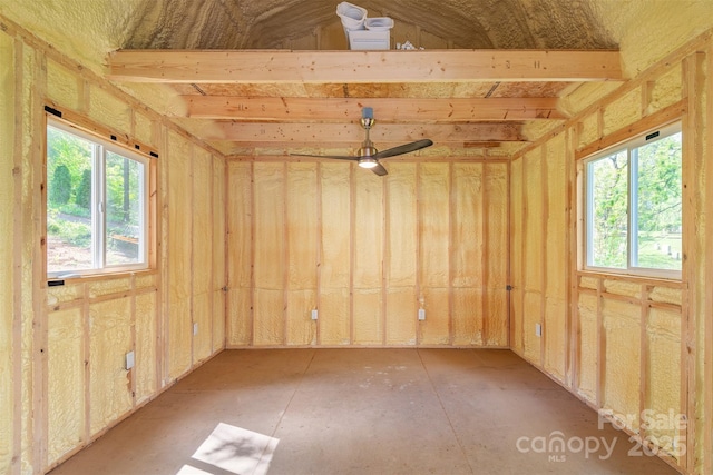 9 N St, Weaverville, NC 28787 - spare room with healthy amount of natural light and ceiling fan