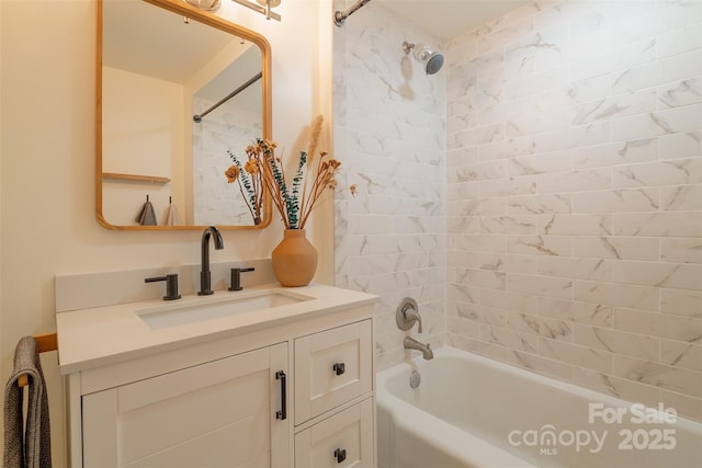 9 N St, Weaverville, NC 28787 - full bathroom featuring shower / bathtub combination and vanity