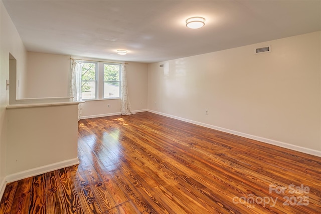 9 N St, Weaverville, NC 28787 - unfurnished room featuring dark wood finished floors and baseboards