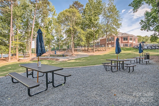 7600 Ridgefield Dr, Charlotte, NC 28269 - view of home's community featuring a yard