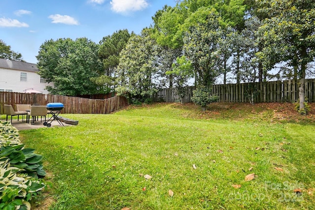 10431 Plantain Ct, Charlotte, NC 28213 - view of yard with a patio