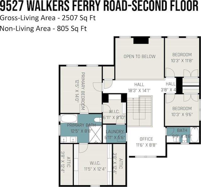 9527 Walkers Ferry Rd, Charlotte, NC 28214 - view of home floor plan