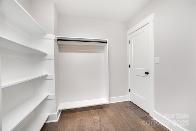9527 Walkers Ferry Rd, Charlotte, NC 28214 - spacious closet featuring wood finished floors
