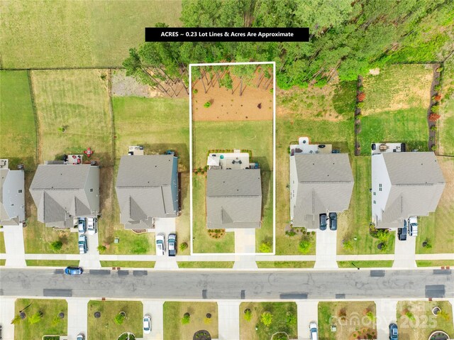 191 Tackle Box Dr, Troutman, NC 28166 - aerial view of residential area with property boundaries highlighted