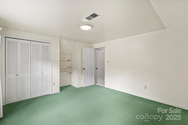 8017 Prince George Rd, Charlotte, NC 28210 - unfurnished bedroom with carpet floors, a closet, and baseboards